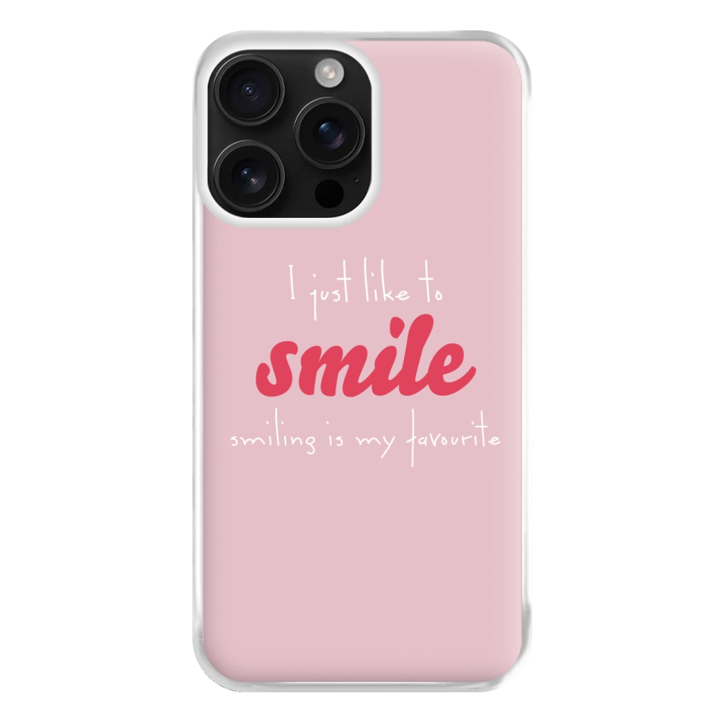 I Just Like To Smile - Elf Phone Case