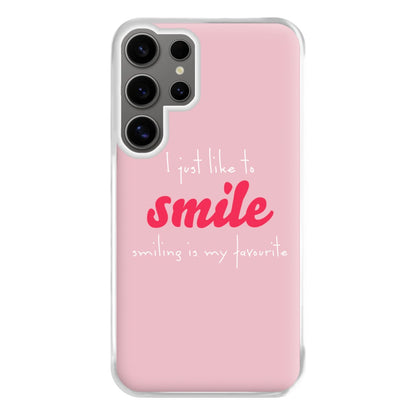 I Just Like To Smile - Elf Phone Case for Galaxy S24 Ultra