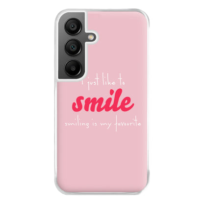 I Just Like To Smile - Elf Phone Case for Galaxy A55