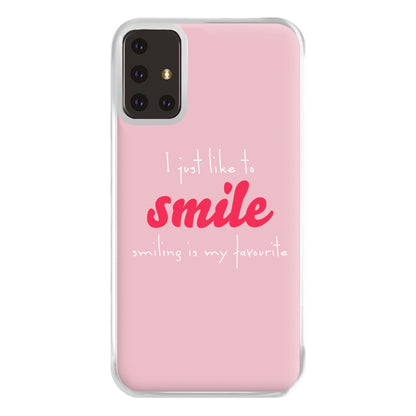 I Just Like To Smile - Elf Phone Case for Galaxy A71