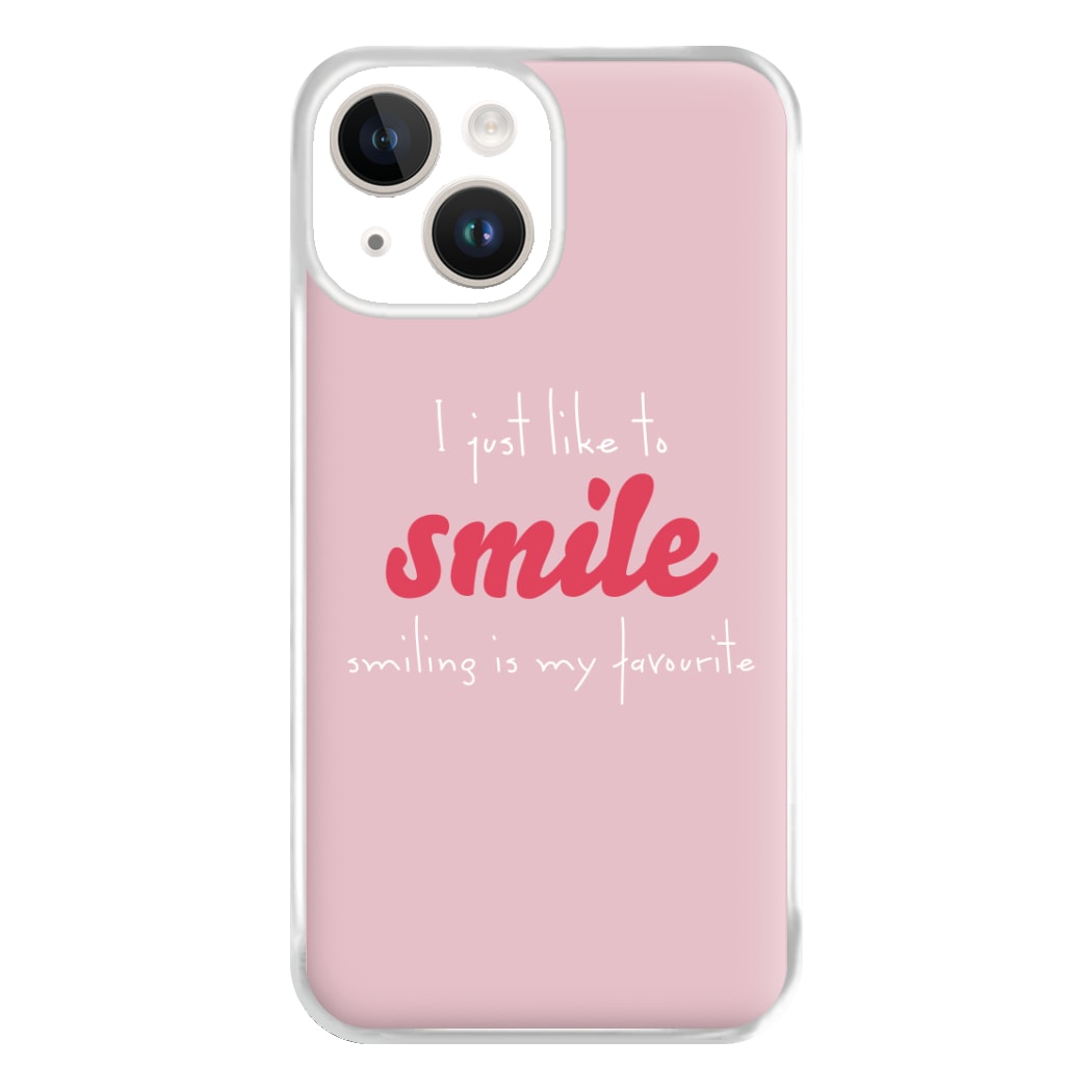 I Just Like To Smile - Elf Phone Case for iPhone 14