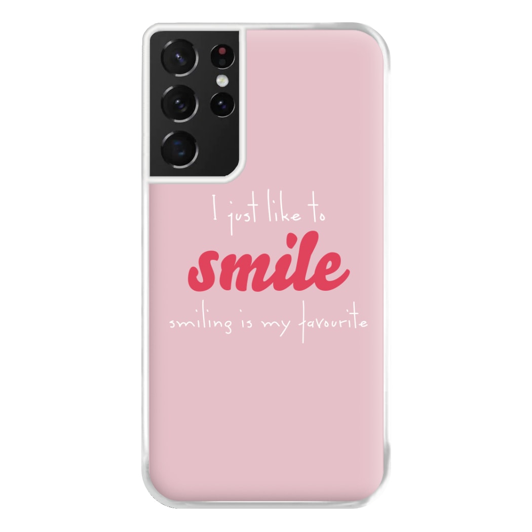 I Just Like To Smile - Elf Phone Case for Galaxy S21 Ultra