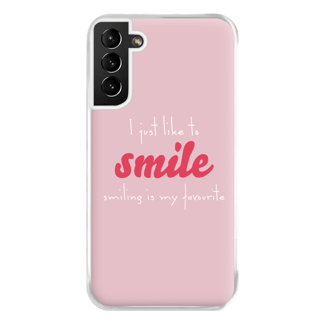 I Just Like To Smile - Elf Phone Case for Galaxy S21 Plus