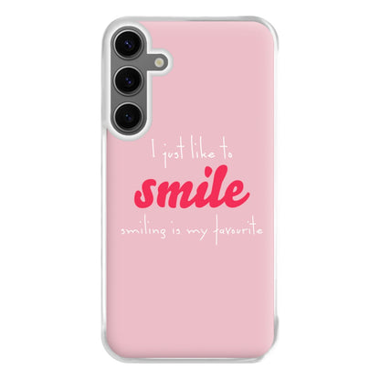 I Just Like To Smile - Elf Phone Case for Galaxy S24FE