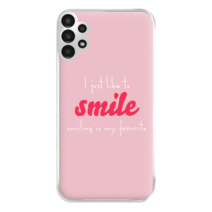 I Just Like To Smile - Elf Phone Case for Galaxy A13