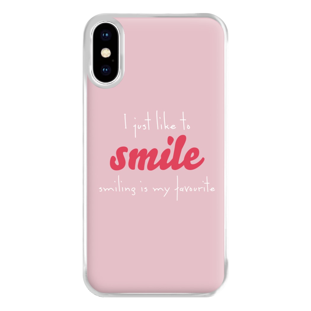 I Just Like To Smile - Elf Phone Case for iPhone XS Max