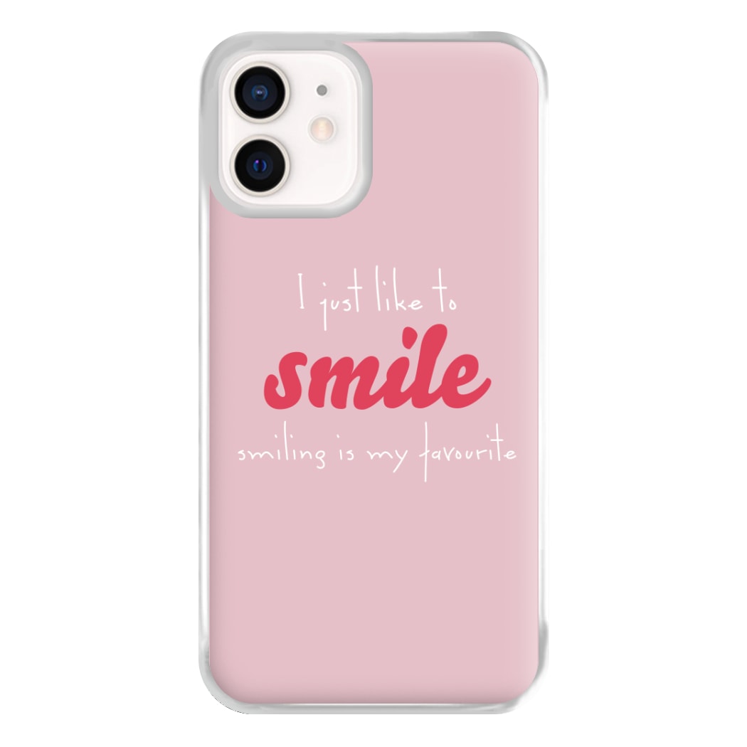 I Just Like To Smile - Elf Phone Case for iPhone 12 Mini