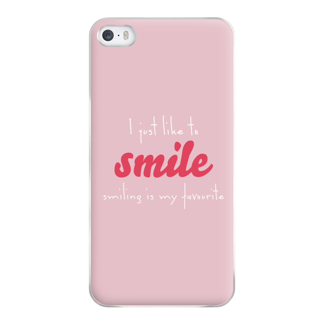 I Just Like To Smile - Elf Phone Case for iPhone 5 / 5s / SE 2016