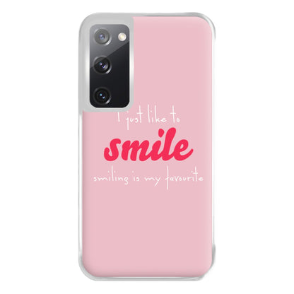 I Just Like To Smile - Elf Phone Case for Galaxy S20FE