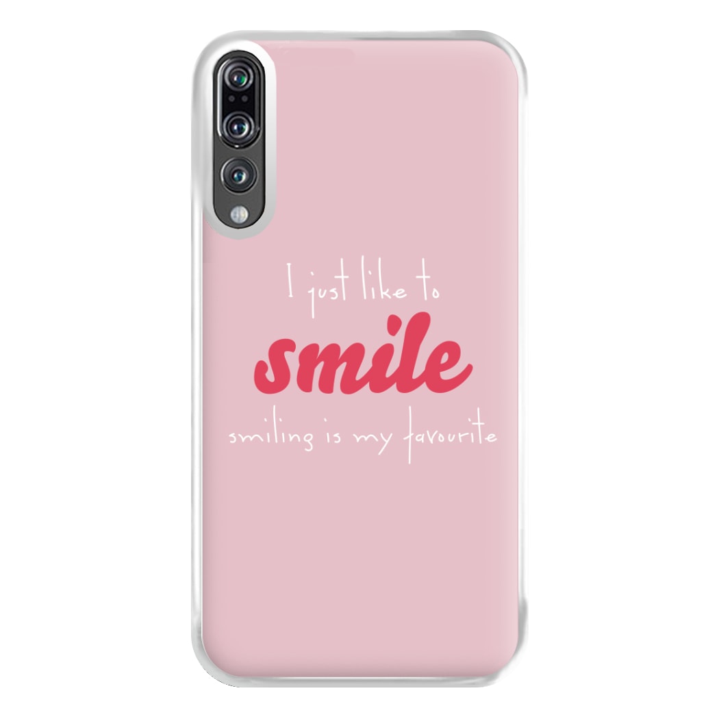 I Just Like To Smile - Elf Phone Case for Huawei P20 Pro