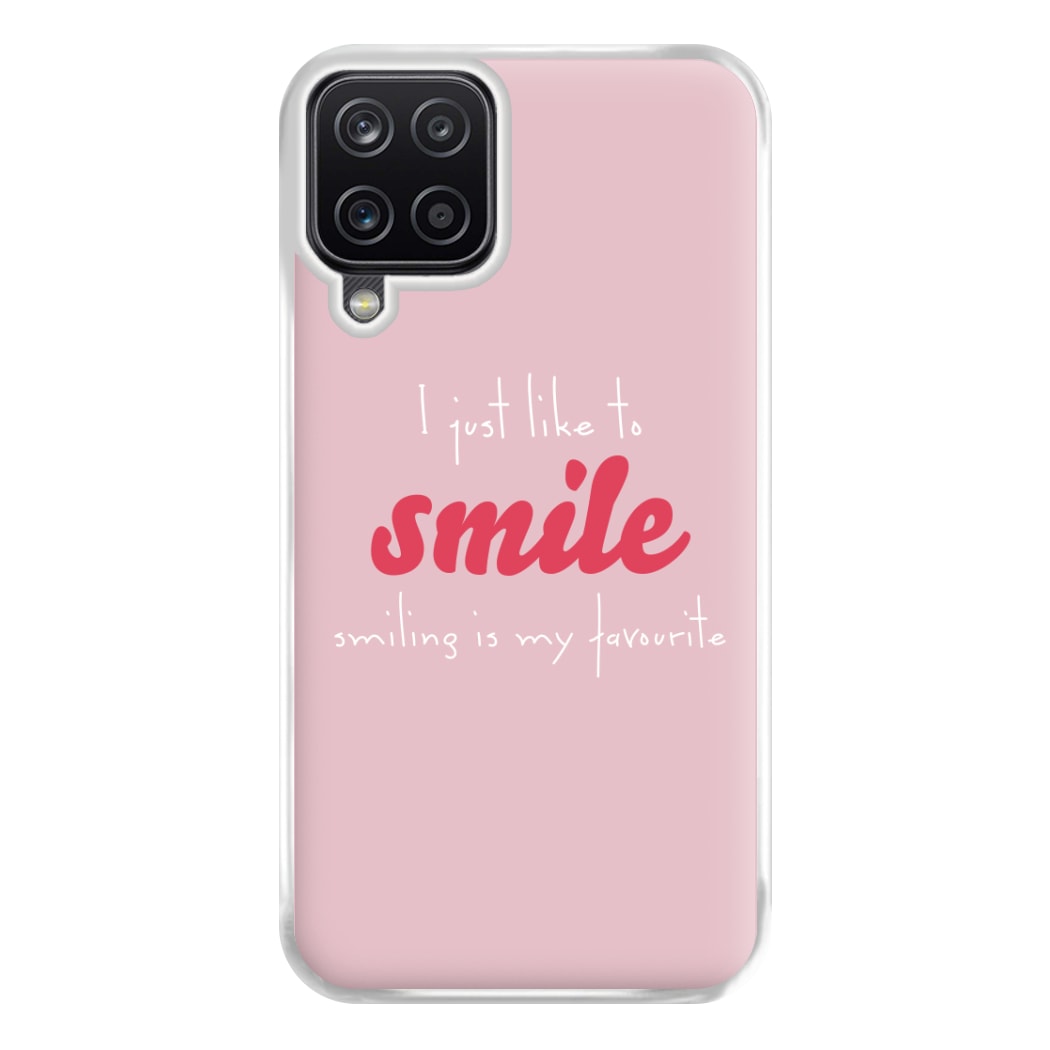 I Just Like To Smile - Elf Phone Case for Galaxy A12