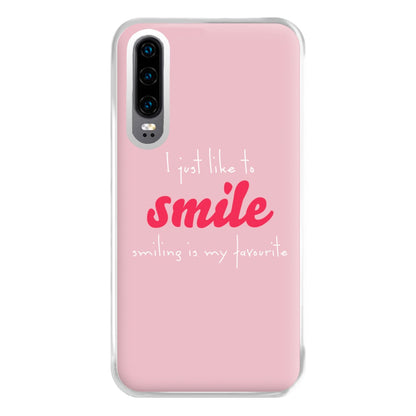 I Just Like To Smile - Elf Phone Case for Huawei P30