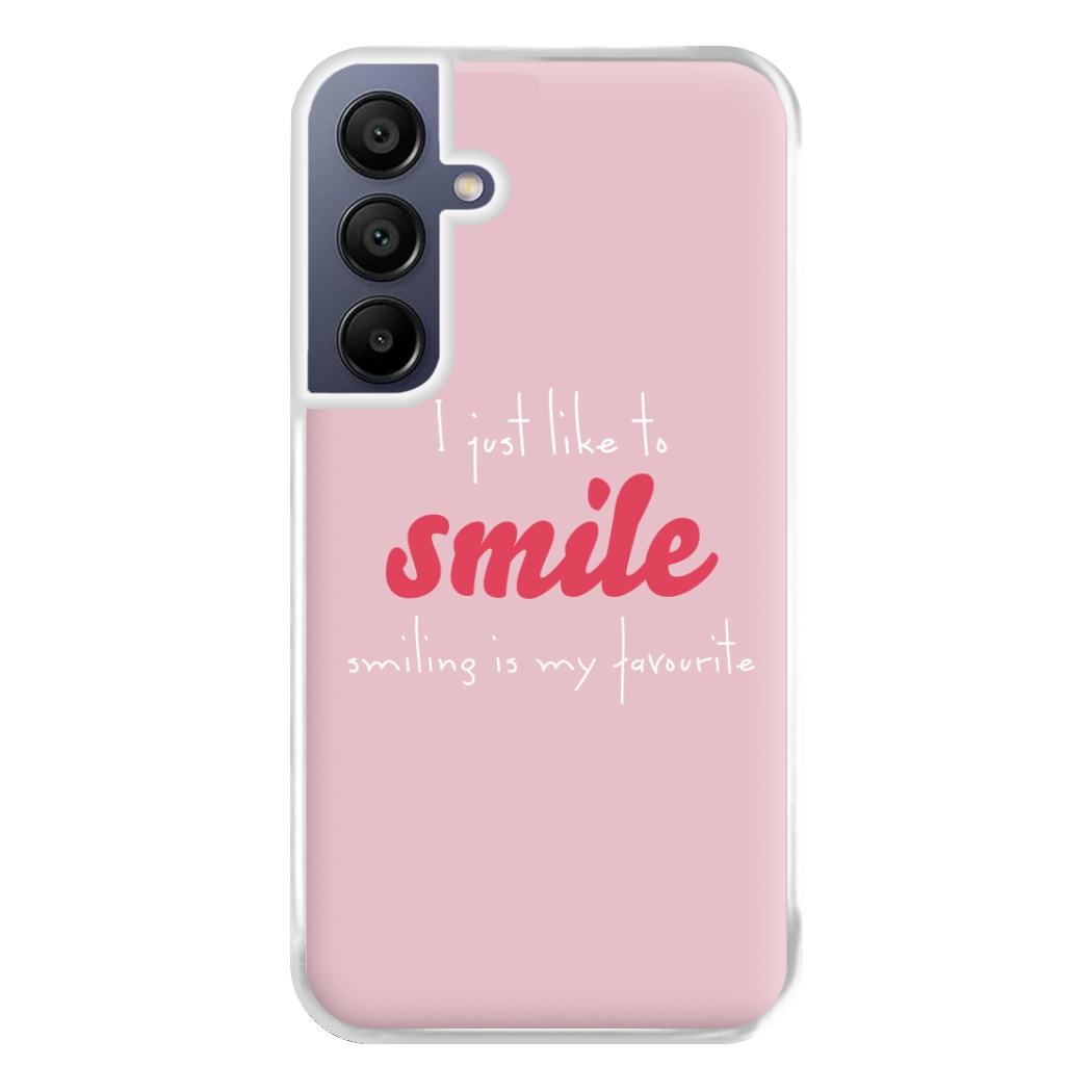 I Just Like To Smile - Elf Phone Case for Galaxy A16