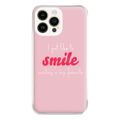 I Just Like To Smile - Elf Phone Case for iPhone 14 Pro Max