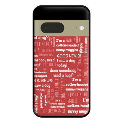 Elf Quotes Phone Case for Google Pixel 7a