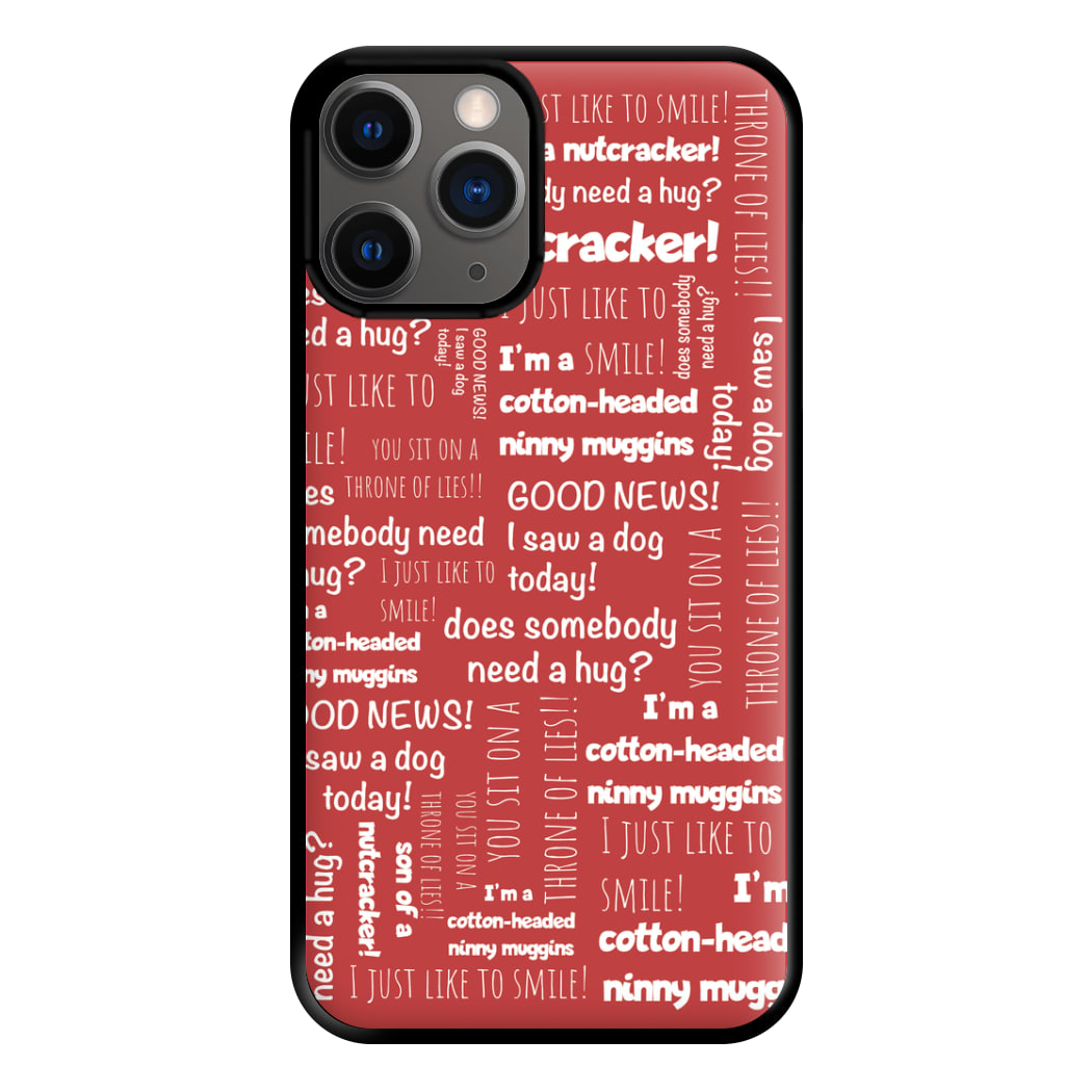 Elf Quotes Phone Case for iPhone 12 Pro Max