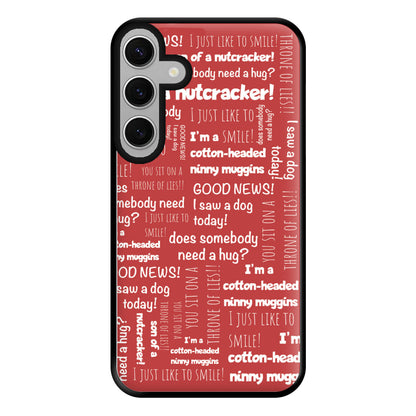 Elf Quotes Phone Case for Galaxy S24FE