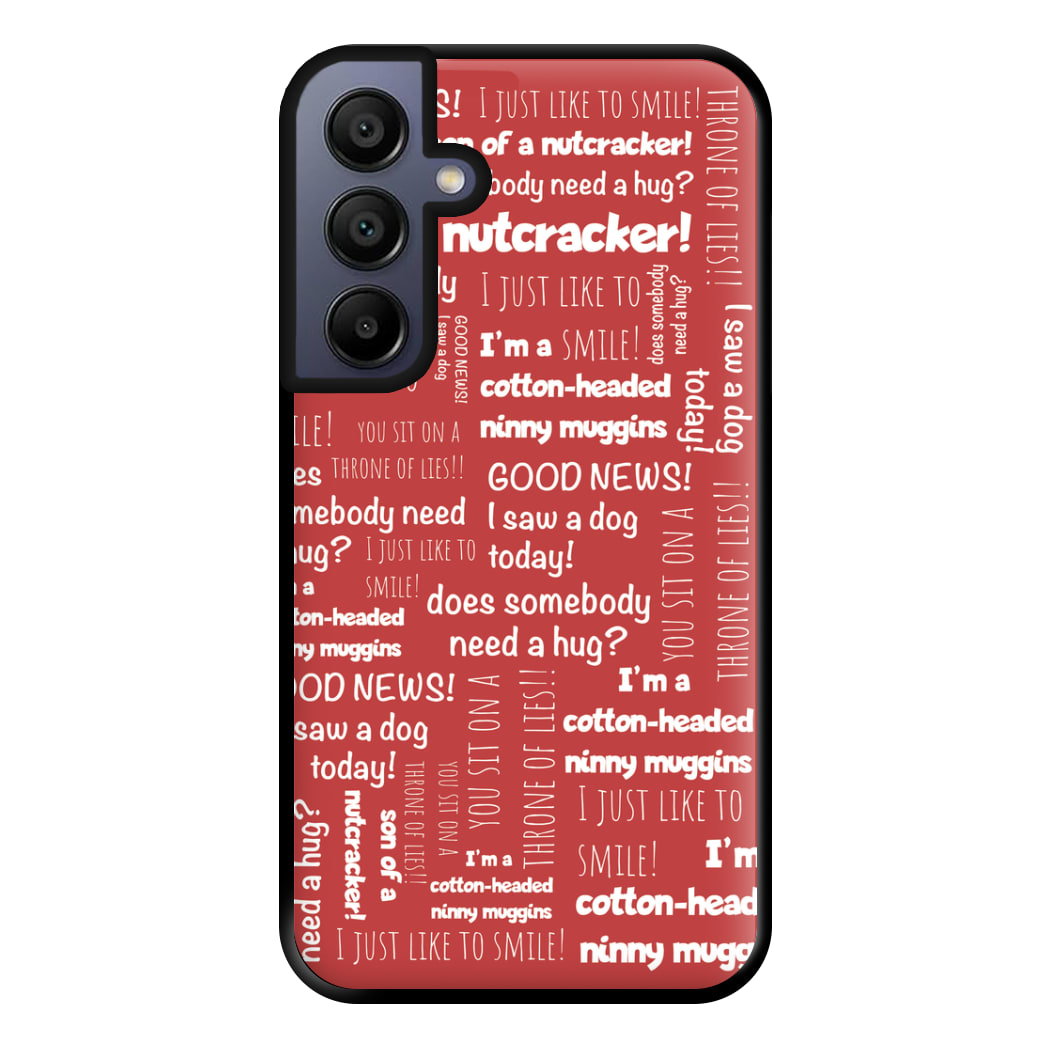 Elf Quotes Phone Case for Galaxy A15