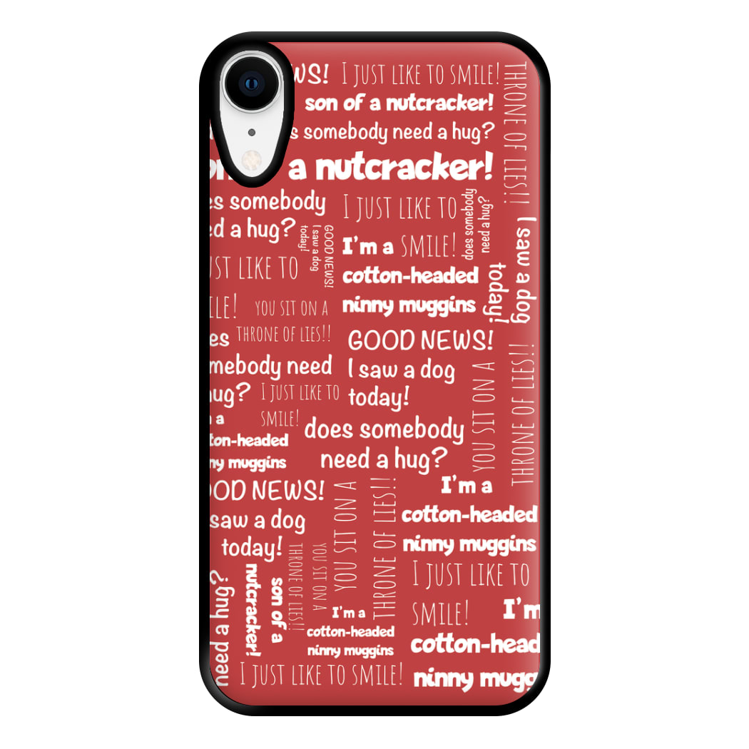 Elf Quotes Phone Case for iPhone XR