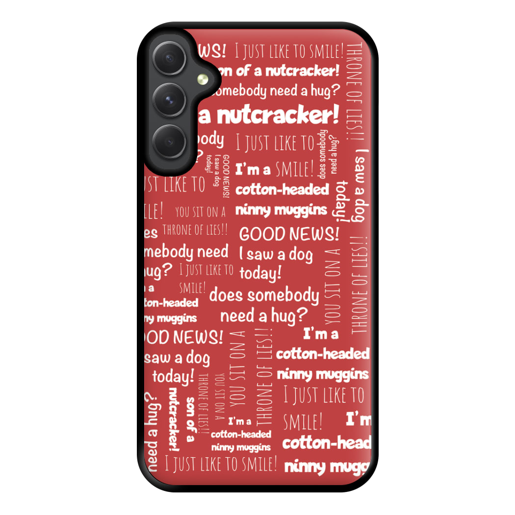 Elf Quotes Phone Case for Galaxy A14