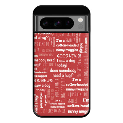 Elf Quotes Phone Case for Google Pixel 8 Pro