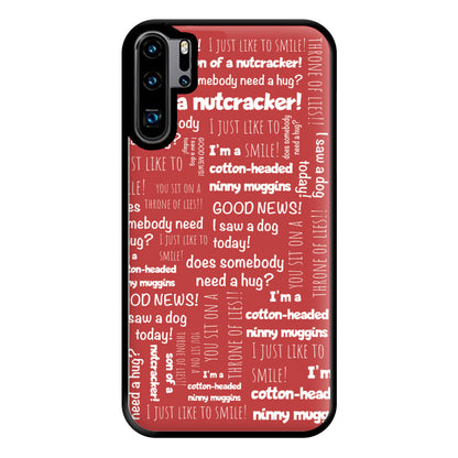 Elf Quotes Phone Case for Huawei P30 Pro