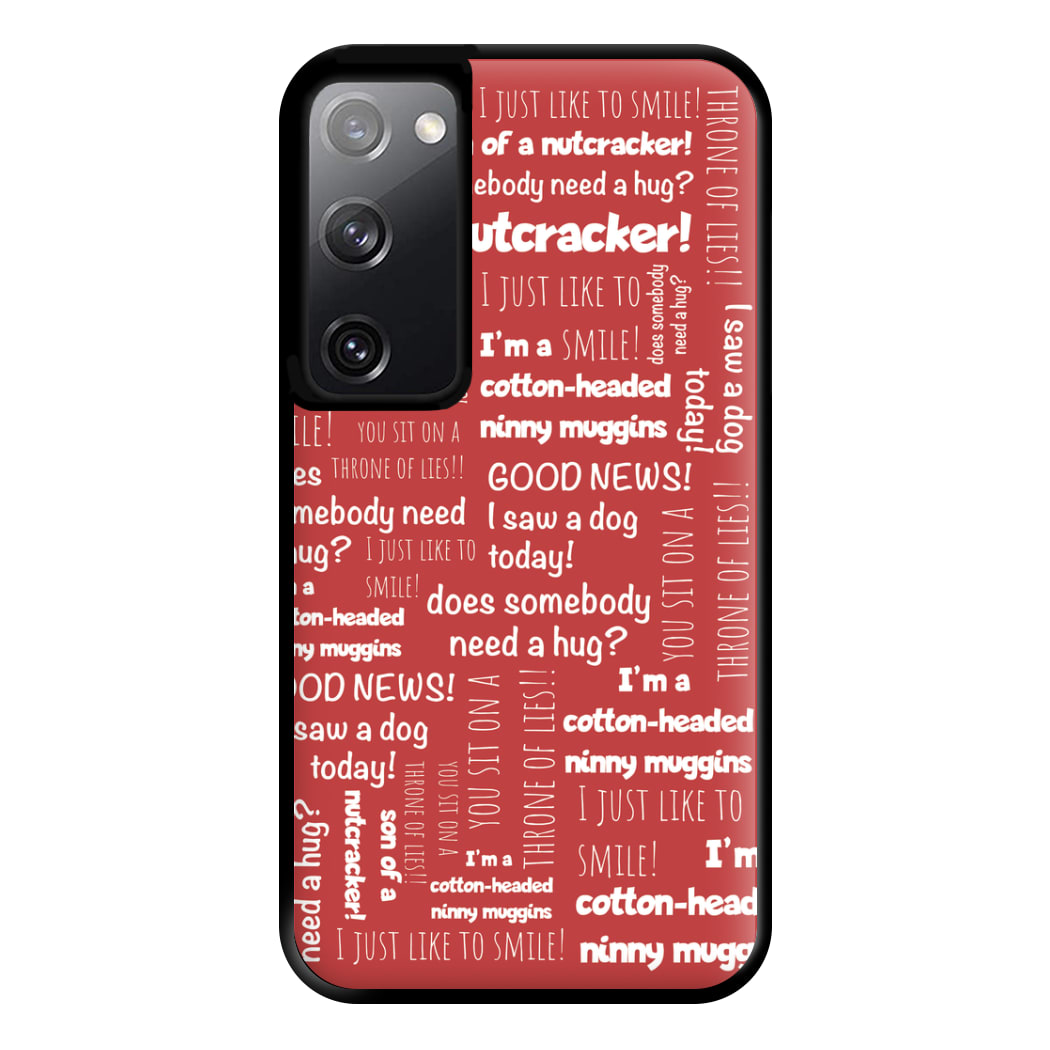 Elf Quotes Phone Case for Galaxy S20