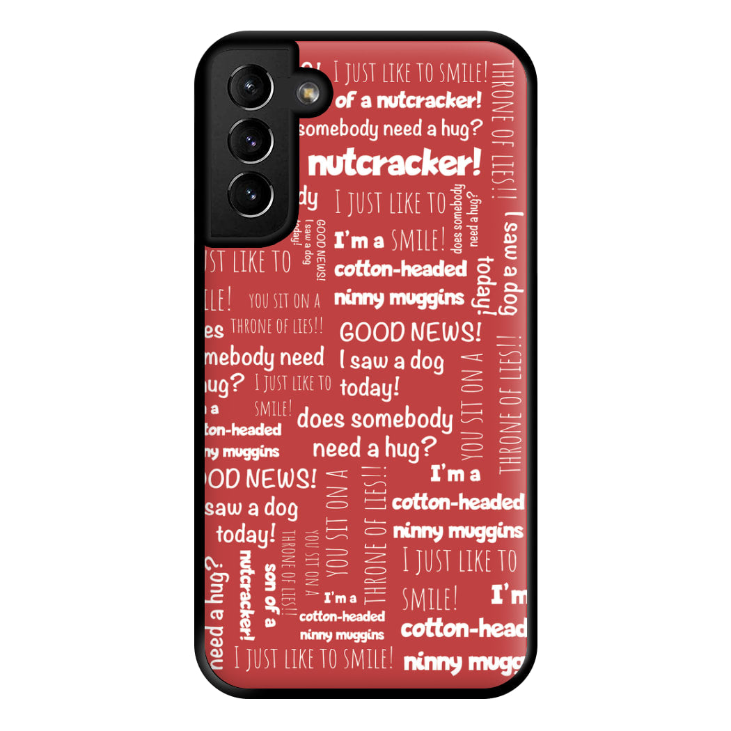 Elf Quotes Phone Case for Galaxy S21 Plus