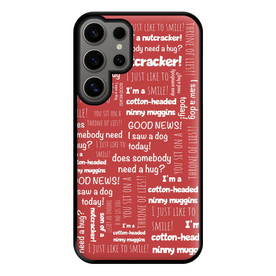 Elf Quotes Phone Case for Galaxy S24 Ultra