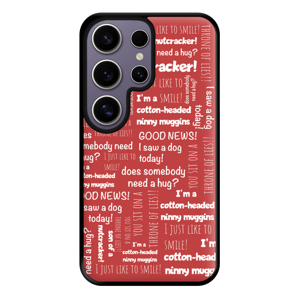 Elf Quotes Phone Case for Galaxy S25 Ultra