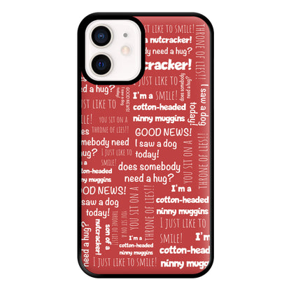 Elf Quotes Phone Case for iPhone 13 Mini