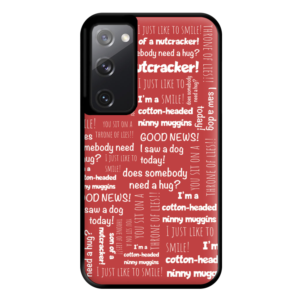 Elf Quotes Phone Case for Galaxy S20FE