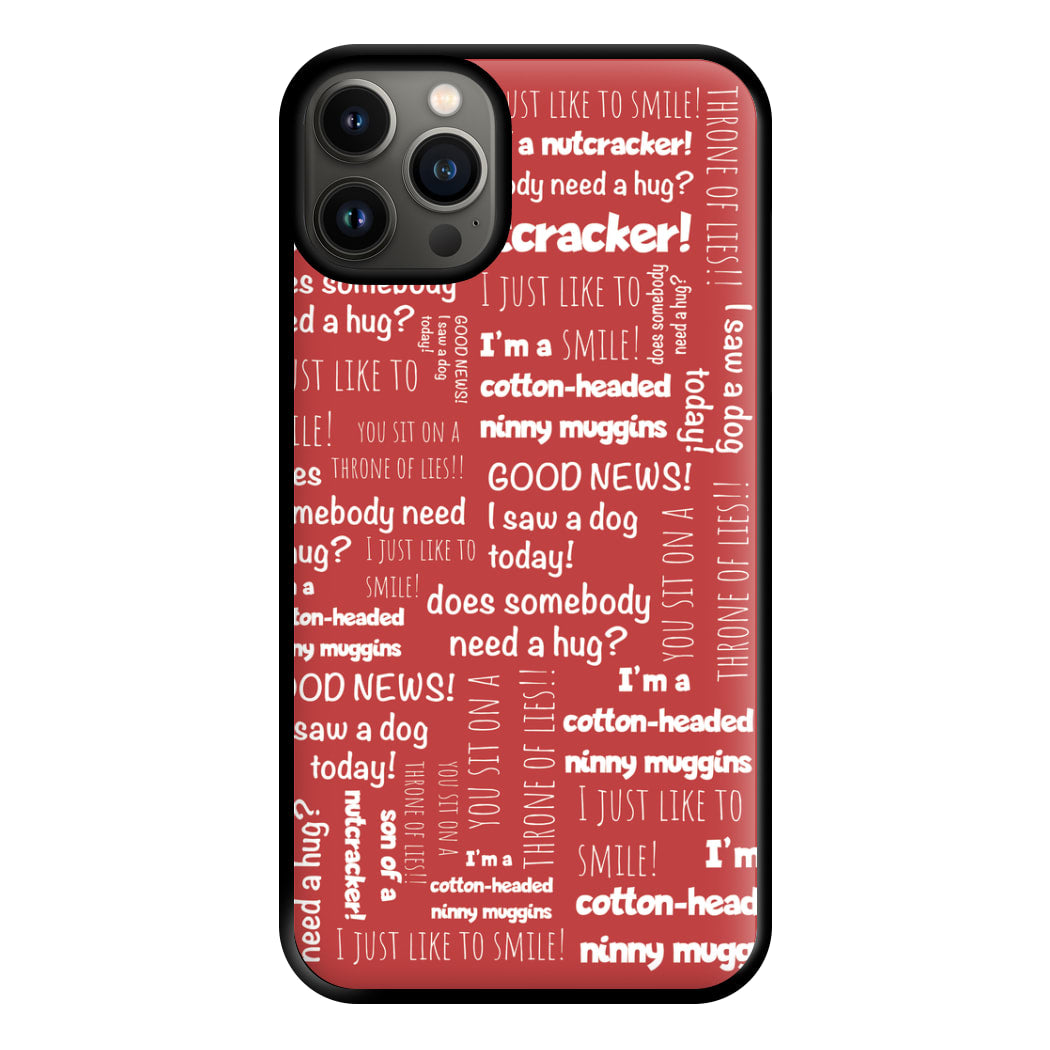 Elf Quotes Phone Case for iPhone 13