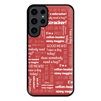 Elf Quotes Phone Case for Galaxy S23 Ultra