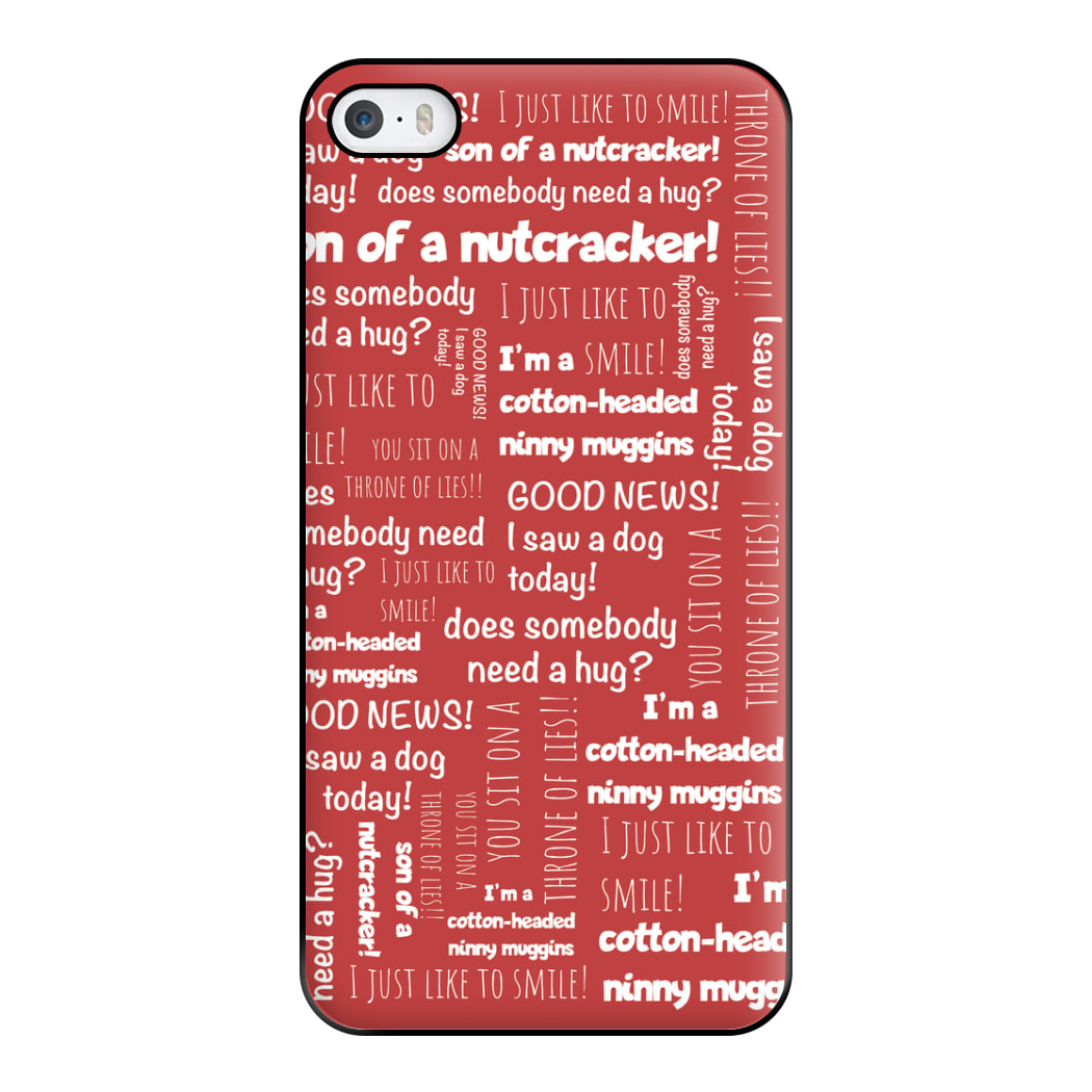 Elf Quotes Phone Case for iPhone 5 / 5s / SE 2016