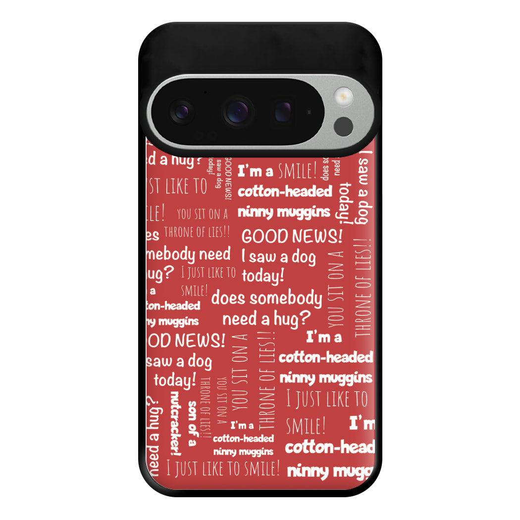 Elf Quotes Phone Case for Google Pixel 9 Pro XL