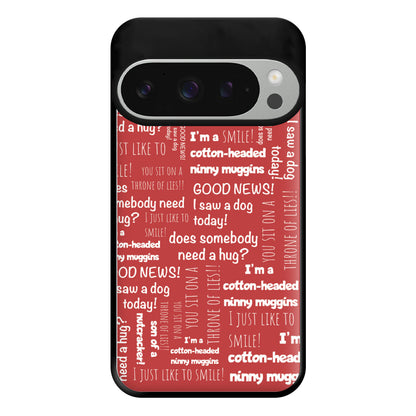 Elf Quotes Phone Case for Google Pixel 9 Pro XL