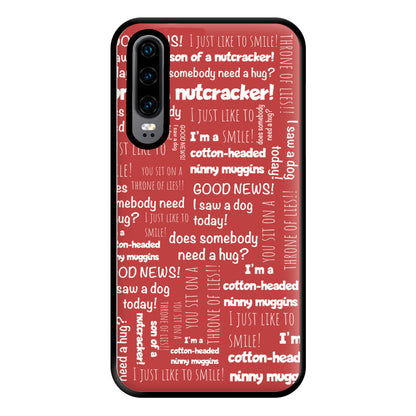 Elf Quotes Phone Case for Huawei P30