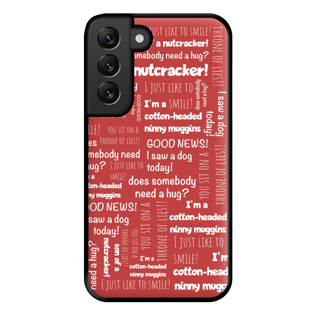 Elf Quotes Phone Case for Galaxy S22 Plus