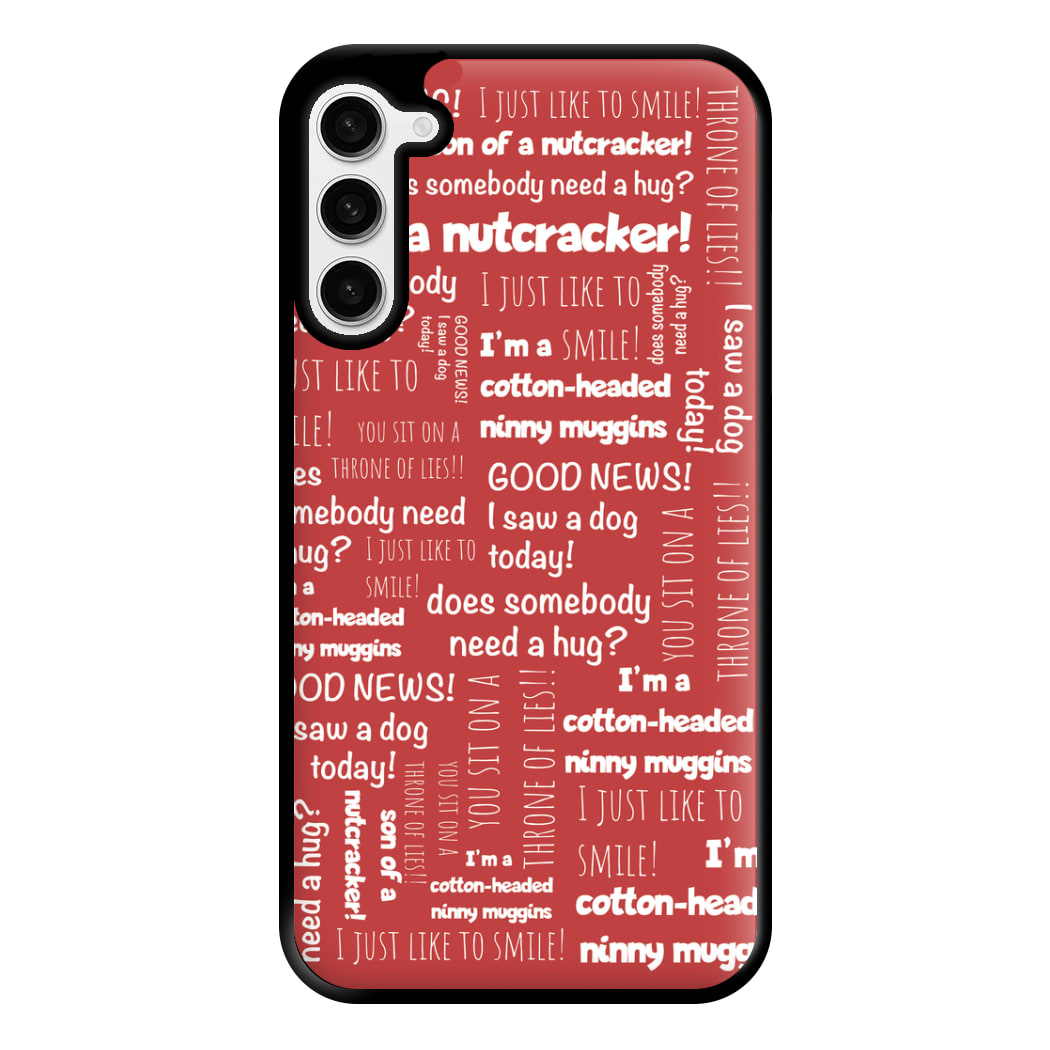 Elf Quotes Phone Case for Galaxy S23 Plus