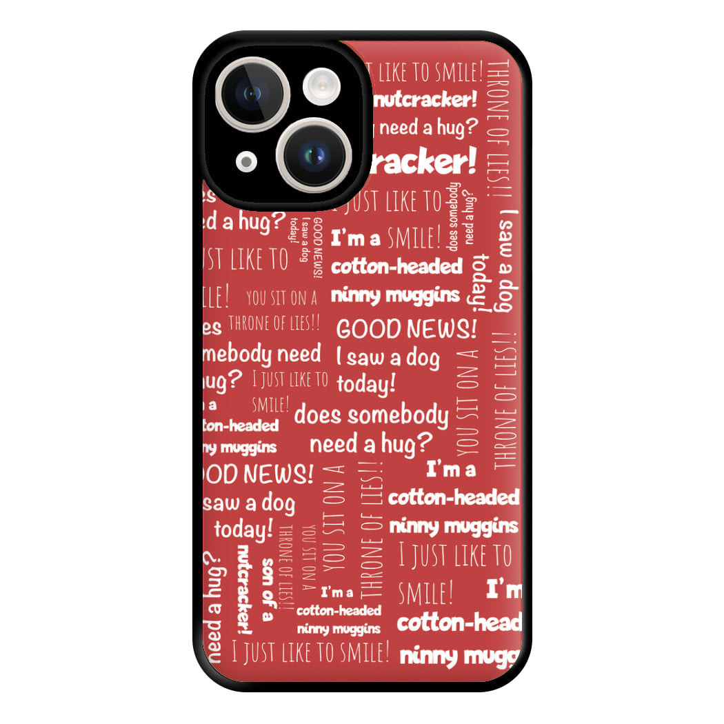 Elf Quotes Phone Case for iPhone 14