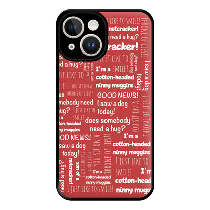 Elf Quotes Phone Case for iPhone 14