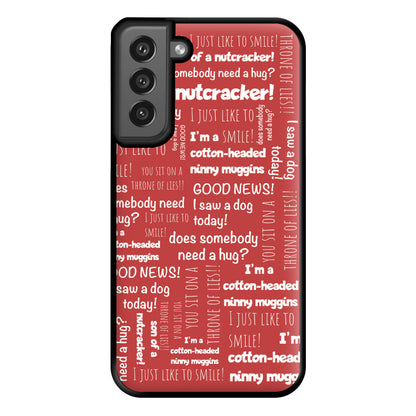 Elf Quotes Phone Case for Galaxy S21FE