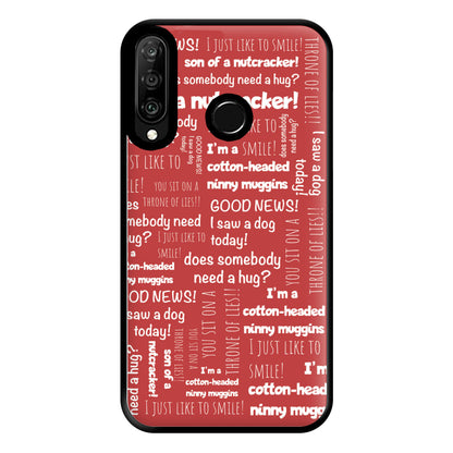 Elf Quotes Phone Case for Huawei P30 Lite