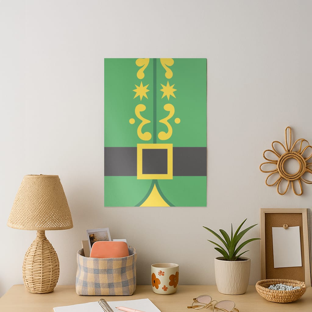 Elf Costume Art Print