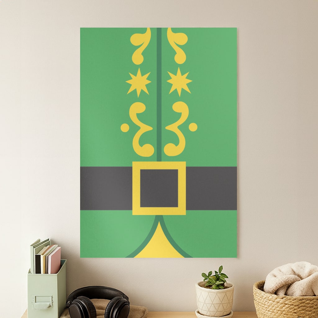 Elf Costume Poster