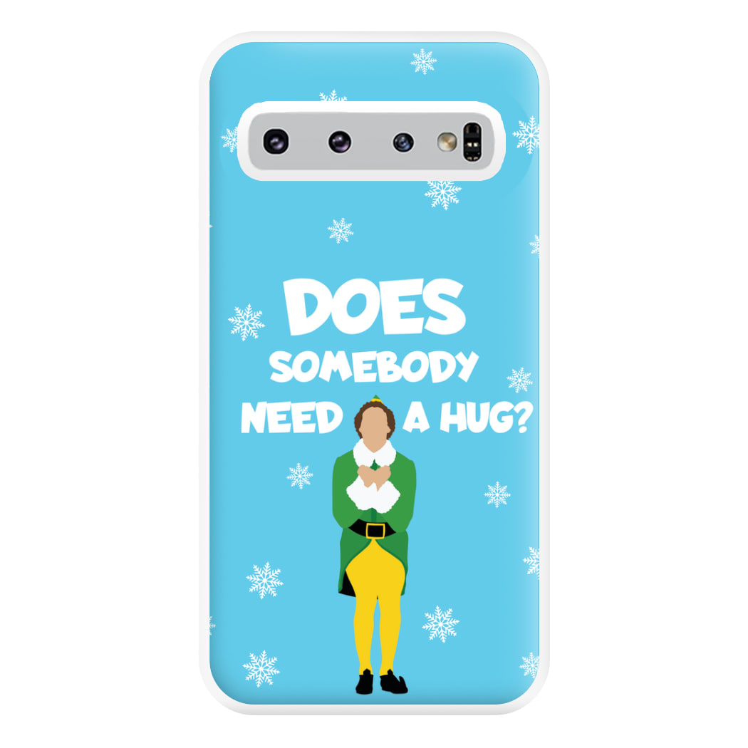 Does Somebody Need A Hug Phone Case for Galaxy S10 Plus