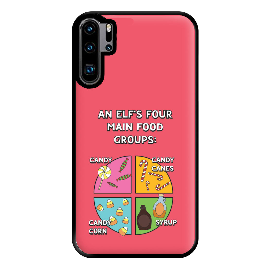 An Elf's Four Main Food Groups Phone Case for Huawei P30 Pro