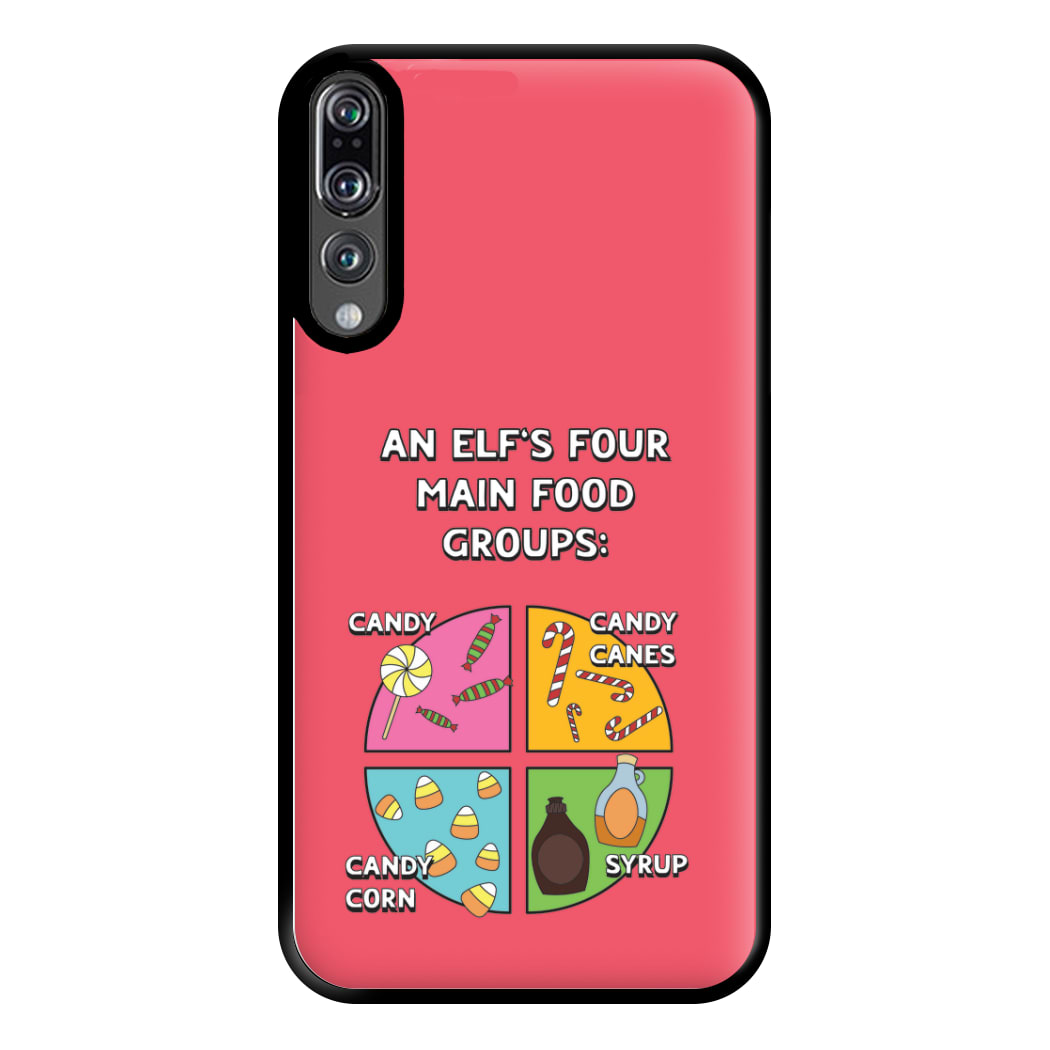 An Elf's Four Main Food Groups Phone Case for Huawei P20 Pro