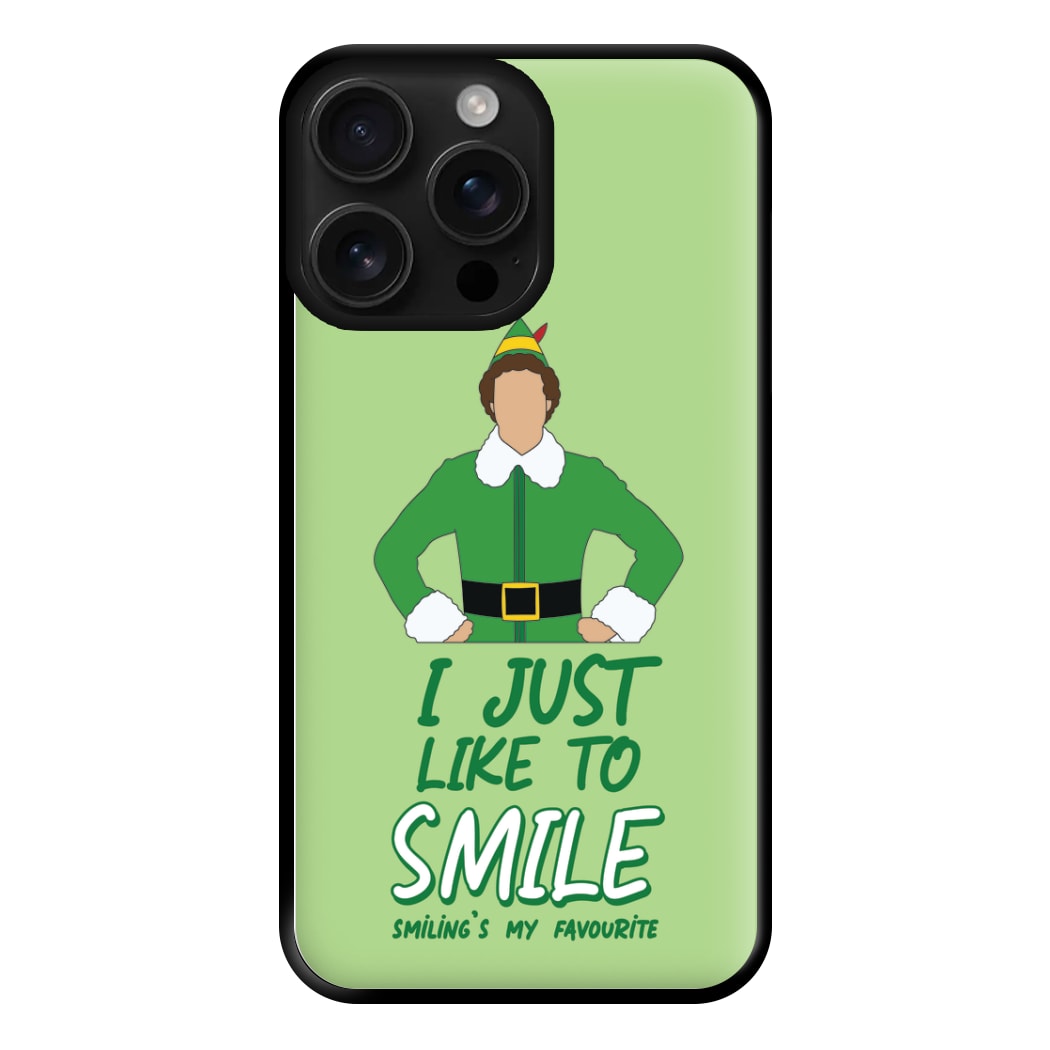 I Just Like To Smile Phone Case